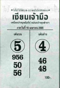 หวยซองล็อคพารวย