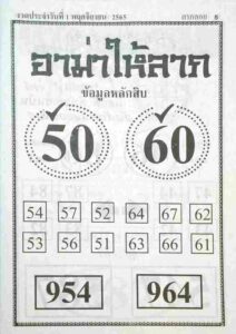 เลขเด็ดlottonew หวยอาม่าให้ลาภ1-11-65