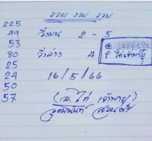 หวยไก่เจ้าพายุ 16-5-66