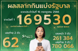 ตรวจหวย 16-7-2566