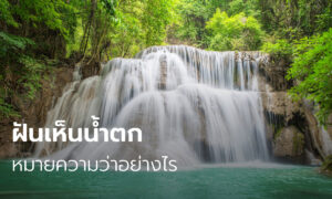 ฝันเห็นน้ำตก 2566