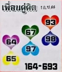 หวยเพื่อนคู่คิด 1-9-66