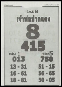 เจ้าพ่อปากแดง 1-11-66