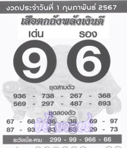 เสือตกถังพลังเงินดี 1-2-67